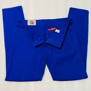 1st Kiss Royal Blue Slim Pants Y2K